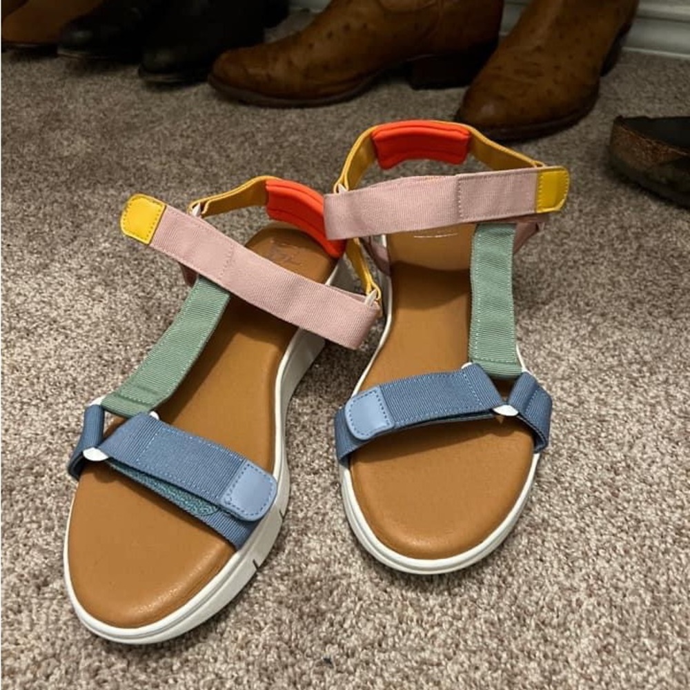 Multi Colored Sandals